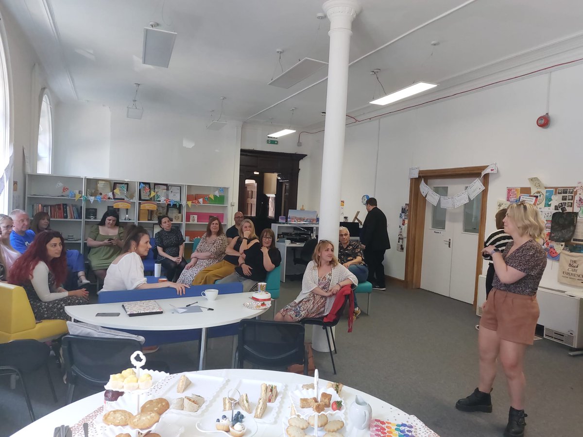 whocaresscot's tweet photo. We held an afternoon tea celebration event on Saturday for our volunteers. A day full of appreciation, highlights and cake! 

Plus a huge congratulations to Liz who won an "Inspiring Volunteer" award. 🏆#VolunteersWeek https://t.co/DDRolVGGy6