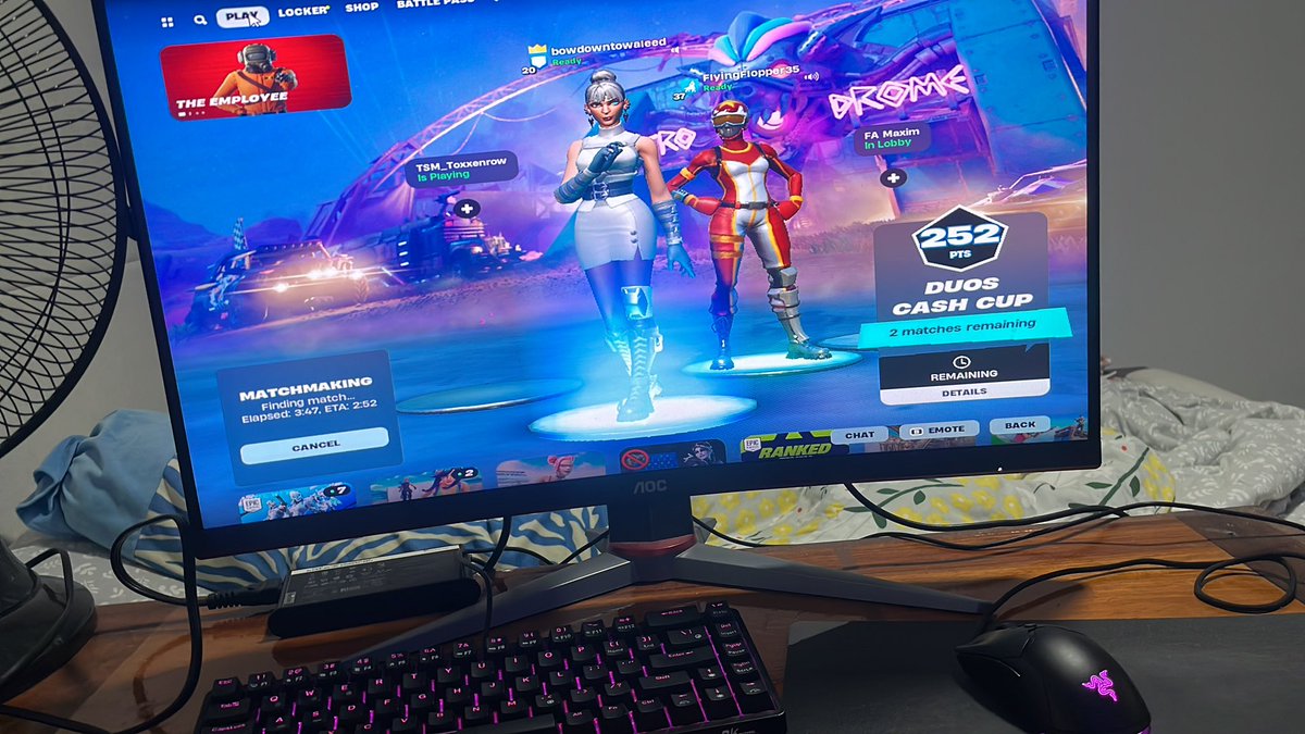 Gg no queue… we left our endgame we could’ve ended up with 280 points