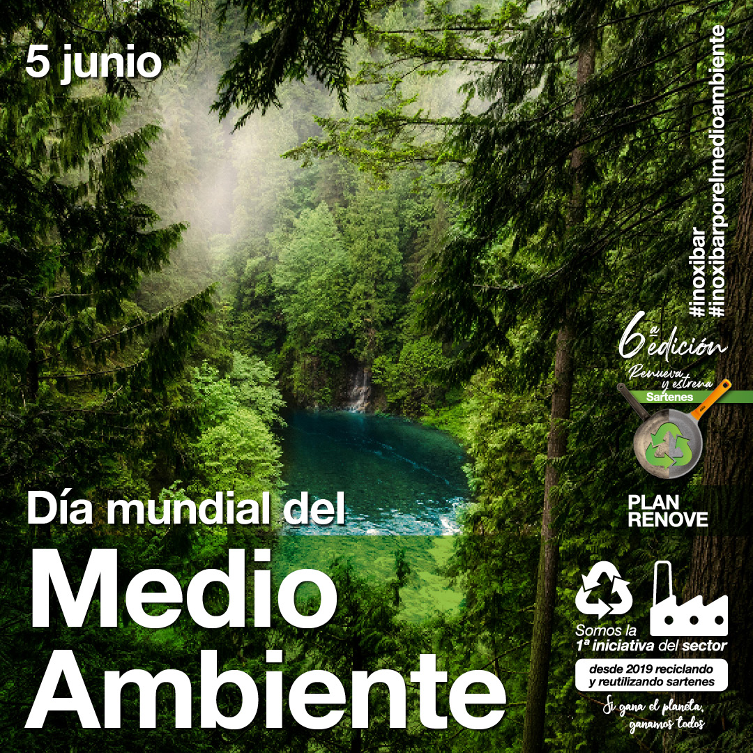Inoxibar1's tweet photo. En Inoxibar celebramos el Día Mundial del Medioambiente contribuyendo activamente en el cuidado del planeta. 🌍
Reduciendo nuestra huella medioambiental así como ampliando nuestras iniciativas de reciclaje ♻️ https://t.co/JsQYJcI4JD