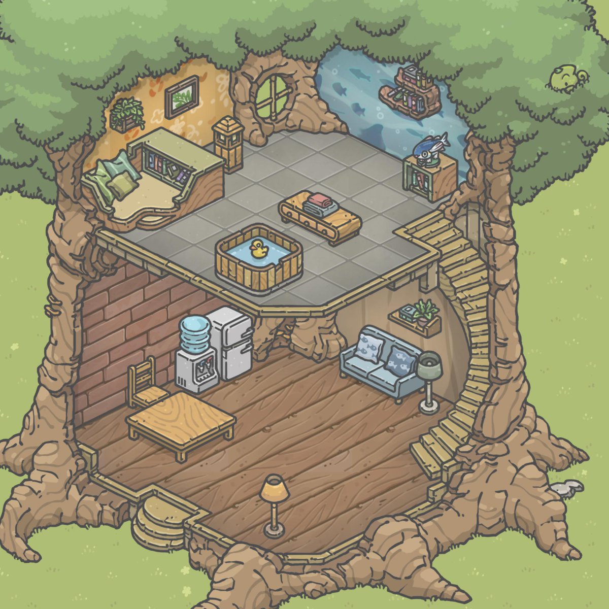 mxria_acnh's tweet photo. @Tsukicodigos Mi humilde casa, que llevo poco jugando así que tengo pocas cosas 🩶 https://t.co/MVrZTfJOkE