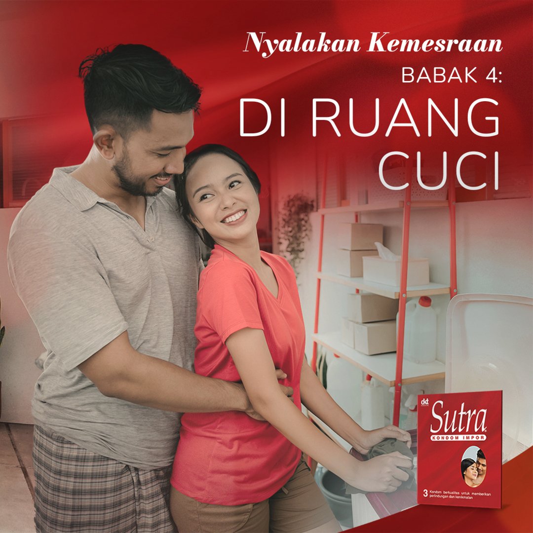 Rutinitas biasa tapi bisa jadi momen romansa? 
Yuk Nyalakan kemesraan bareng Ayang di mana aja bareng Sutra! 

#NyalakanKemesraan
#WaktunyaSutra