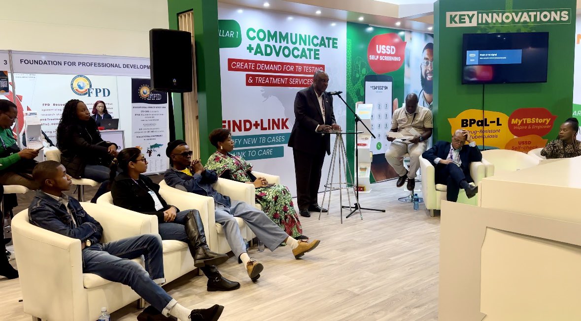 SA TB Conference tweet media