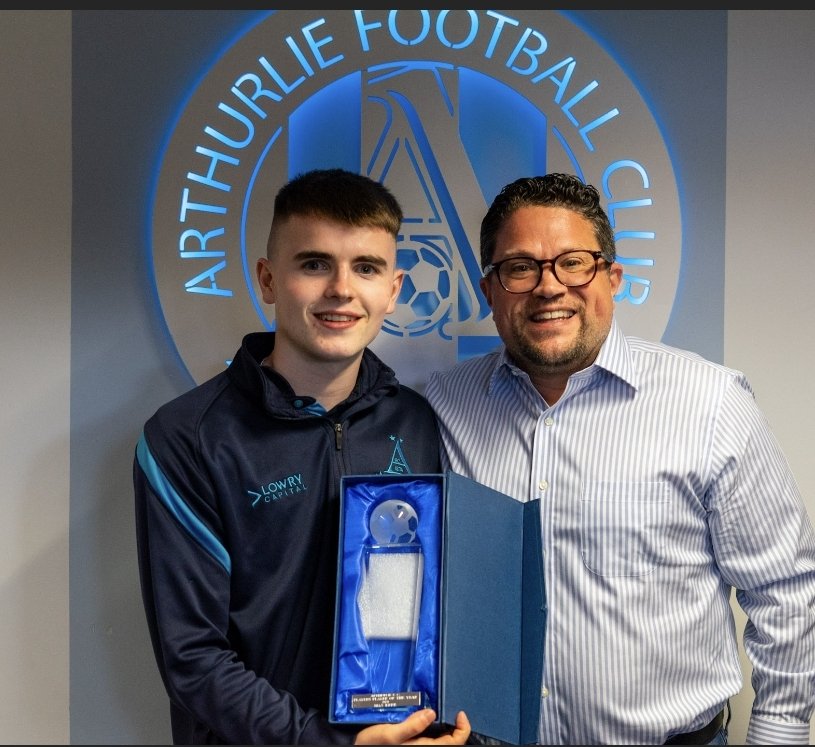 ArthurlieFC's tweet photo. Arthurlie POTY Awards 2023/24

Players Player of the Year

Max Kerr. https://t.co/iwoWPePvKF