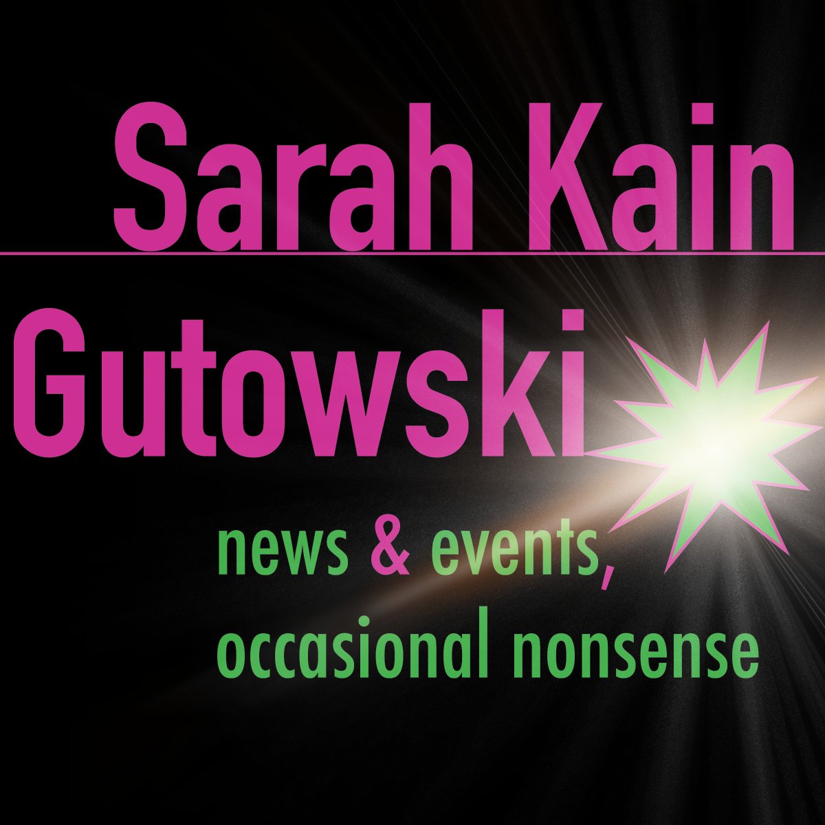 May 2024 News &amp; Events // Sarah Kain Gutowski 
wix.to/eUK7Hu0