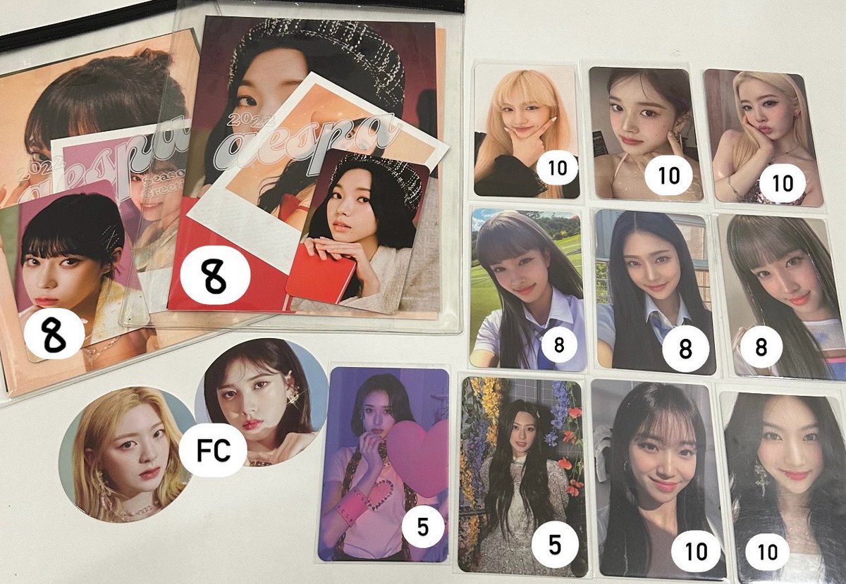 babysimj's tweet image. 🫧 wts want to sell stayc ive aespa pc on hand

🍞price on pic exc postage
🍞dm for closeup and availability 
🍞5 above half shipping 

 #pasarstayc #pasaraespa #pasarive