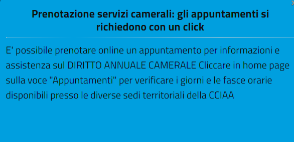 CCIAARIVLIG's tweet photo. Con un click puoi prenotare online un appuntamento per informazioni e assistenza sul DIRITTO ANNUALE CAMERALE Cliccare in home page sulla voce "Appuntamenti" per verificare i giorni e le fasce orarie disponibili presso le 3 sedi IM SP SV
#CCIAARIVLIG 👉https://t.co/E2CweJILT3 https://t.co/qQw9WwLdoC