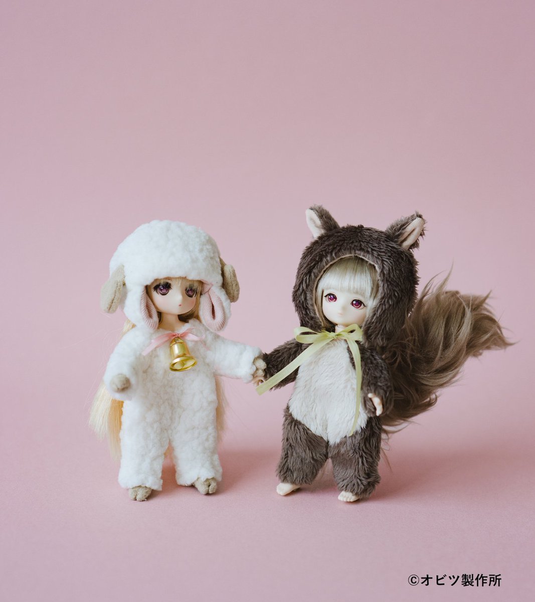 はな様❤️専用　ミディブライス　オビツ　マントルピース　ピンク　４面背景付き はな様❤️専用 ミディブライス オビツ マントルピース ピンク