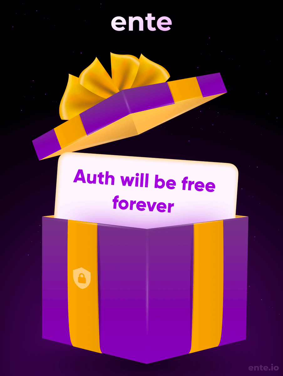enteio's tweet photo. In case you missed it, Auth will be #FREE forever! 🎉

Full post in comments 👇

#opensource #foss #security #privacy https://t.co/5vkceYWniG