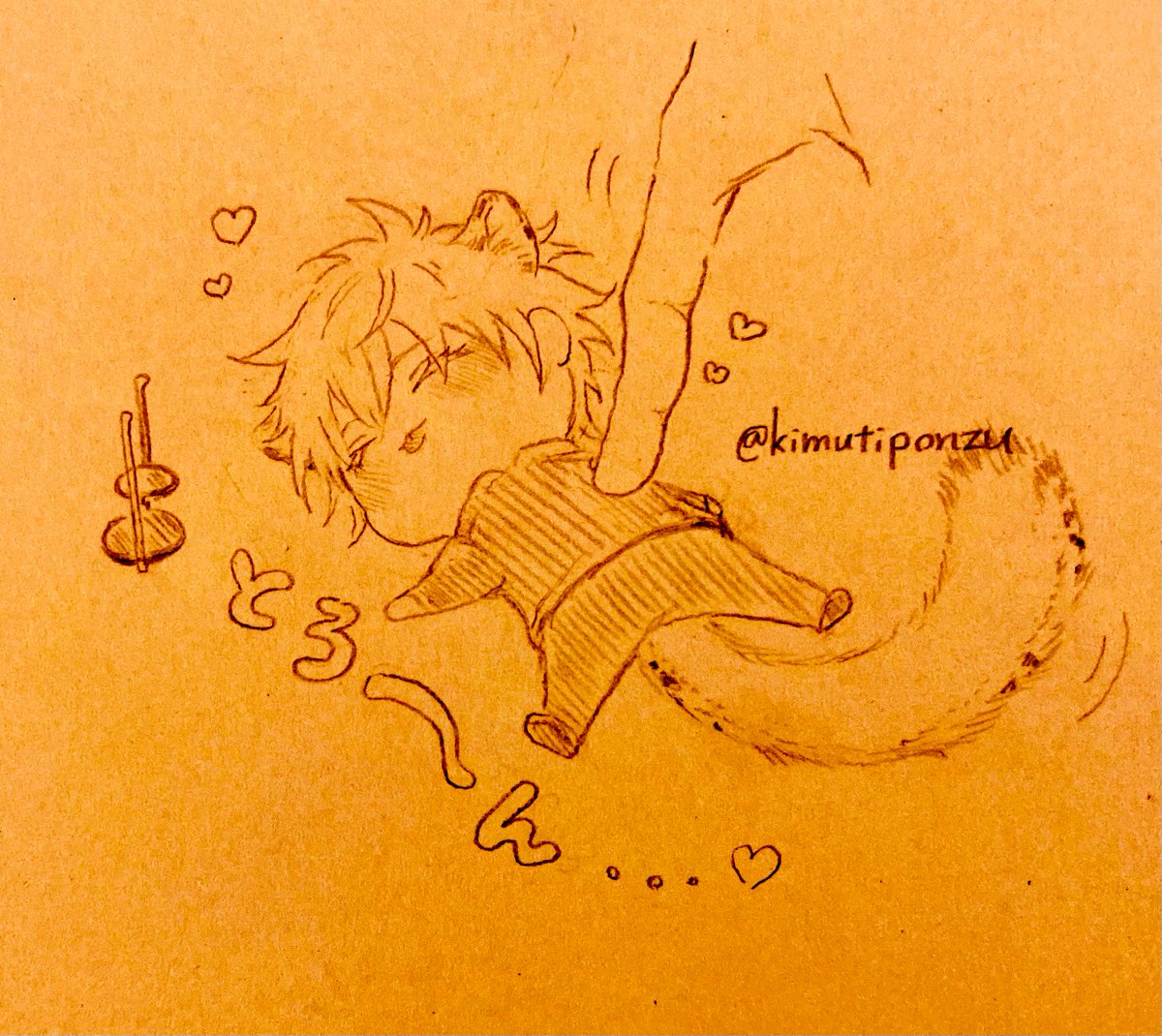 ご主人7️⃣クンとミニさしすチャン🐆🐿🦊 