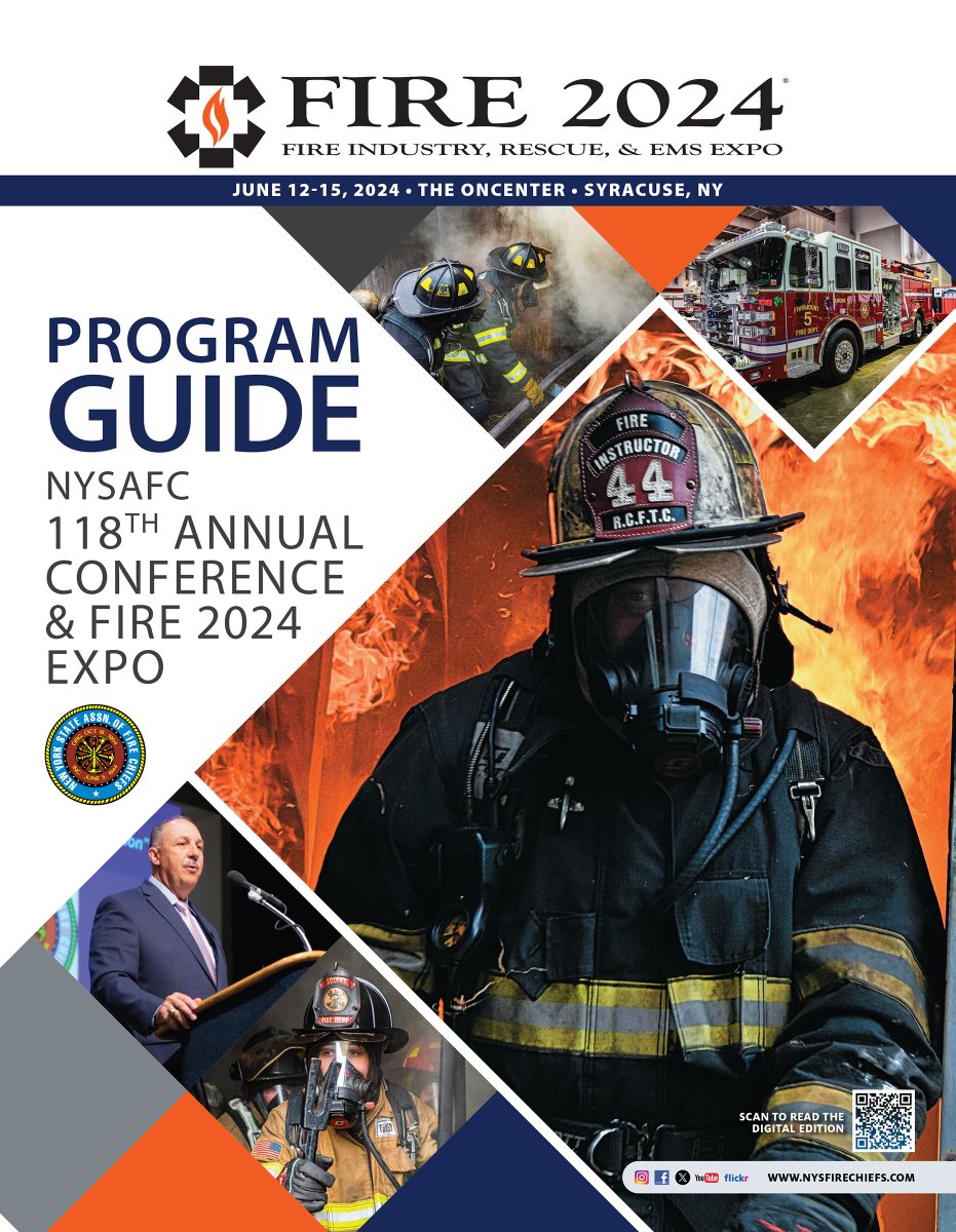 Plan ahead for the NYSAFC 118th Annual Conference & #FIRE2024 Expo – check out the digital edition of our event Program Guide! It's mobile optimized so you can view the guide on your device while you’re on the go in Syracuse! ➡️ bit.ly/3yJEA4s