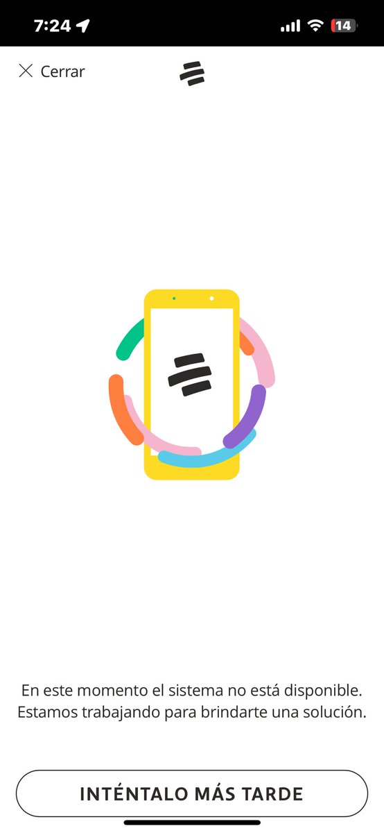 colangebeck's tweet photo. @Bancolombia La app me sigue presentando fallas https://t.co/Yu0mF03UqD