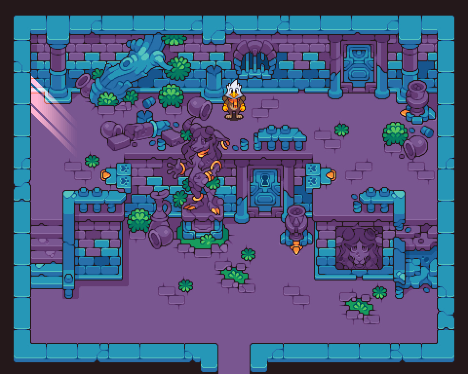 Back to work on the overworld part of the game, for a change. More ...