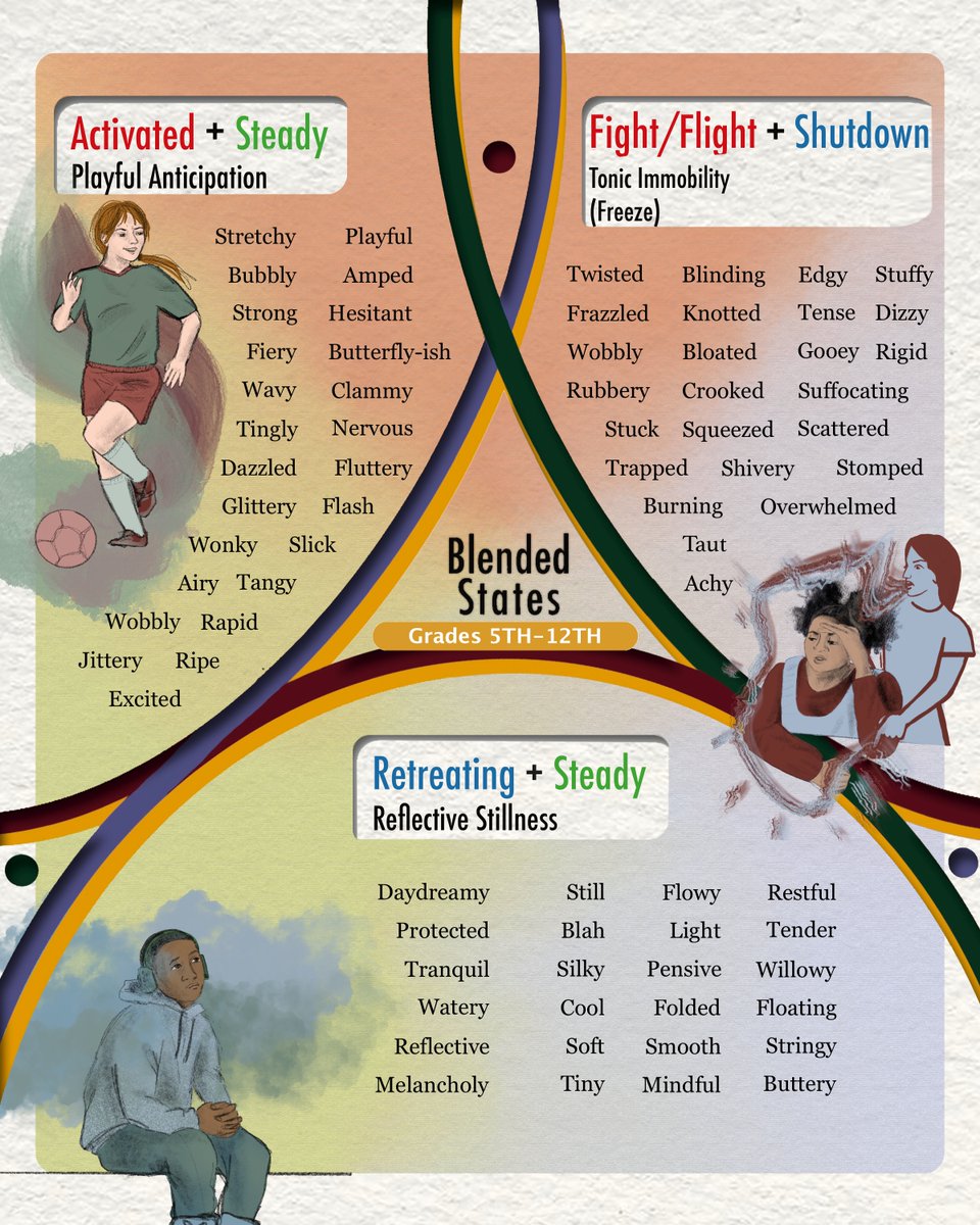 desautels_phd's tweet photo. In the new manual, Body and Brain Brilliance, out this summer we begin to address the blended states of our nervous systems  empowering  emotional &amp; mental health and sustainable well-being as the nervous system moves through development  ( for adults &amp;students) @teachergoals https://t.co/Jpwj73mkoZ