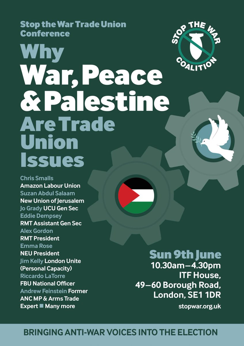 stopcollab's tweet photo. There are many reports saying RMT trade union is directly supporting the genocide in Gaza by working for RAF in Cryprus. Eddie Dempsey and Alex Gordon are also racist anti-migrant Brit nationalists. Dempsey is an admirer of farright leader Tommy Robinson. https://t.co/IlxQieWSiR