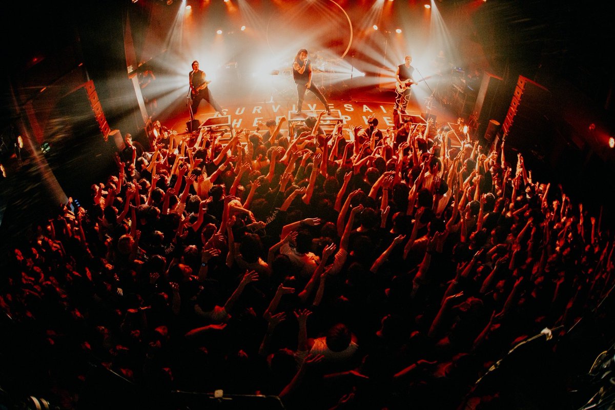 show_sstp's tweet photo. MAGIC HOUR TOUR@NAGOYA BOTTOM LINE

新生SHANKめちゃくちゃカッコよかった！
新宿に続きめっちゃ良い時間過ごせてます。

明日(今日)は大阪フォーリミ。
最後まで残さずぶつけ合います。

📸 @kawado_photo 
🥁 @pearl_drum @sabian_jp @aspr_official 

#survivesaidtheprophet 
#サバプロ 
#SHANK https://t.co/GRcKlnBxOo