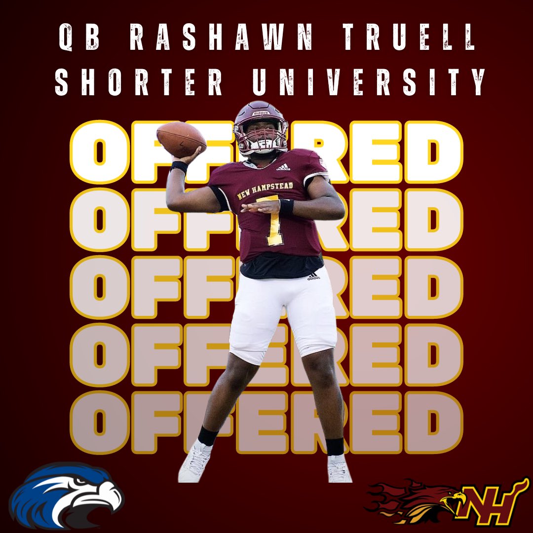 Following the Mercer Mega Camp, 2025 WR Kamari Maxwell received offers from Shorter University, Austin Peay, and Kent State!

2025 QB Rashawn Truell also received an offer from Shorter University!

#SISU