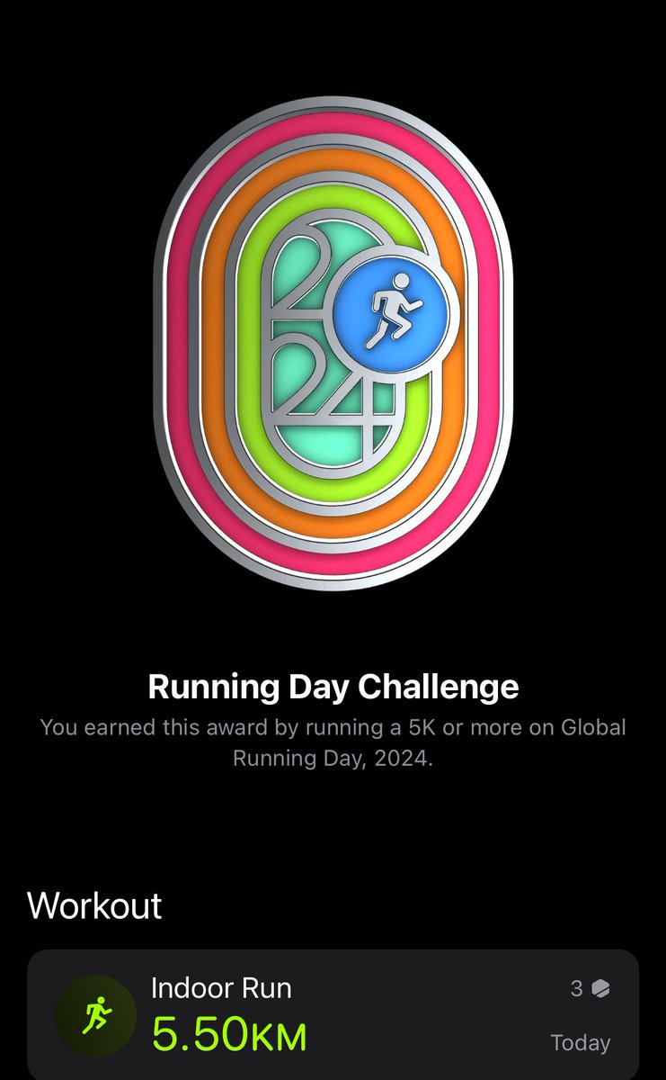 Happy Global Running Day🏃🏼‍♀️
Proud of myself for this after a full English and birthday cake🎂 #running #GlobalRunningDay