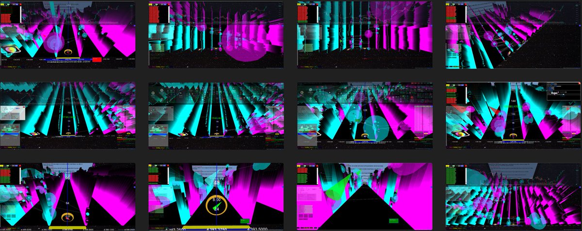 NicoooooooFX's tweet photo. The Power of 3D/4D Order Flow #Visualization with #META_quant
In the high-stakes world of cryptocurrency trading, staying ahead of the curve is not just an advantageโit's a necessity. Enter #META_quant, a revolutionary tool that brings the intricate dance of order flow to life in stunning 3D and 4D visualizations. The screenshots provided offer a glimpse into this advanced visualization system, which transforms abstract data into a tangible, interactive experience.
Why #3D/ #4D Visualization Matters
Depth and Clarity in Data RepresentationTraditional 2D charts and graphs often fail to capture the full complexity of market dynamics. With 3D/4D visualization, traders can see beyond the surface. The added depth allows for a more nuanced understanding of how orders are placed, matched, and executed in real-time.
Enhanced Scalping Tactics Scalping, a trading strategy focused on profiting from small price changes, demands precision and speed. META_quant's visualizations make it possible to spot micro-trends and market inefficiencies that would be invisible on standard charts. This real-time insight is crucial for executing high-frequency trades with confidence.
#Market #Making Mastery Market makers thrive on understanding the ebb and flow of order volumes. By visualizing market depth and liquidity in 3D/4D, traders can identify pockets of liquidity and anticipate large order impacts. This allows for more strategic positioning, whether to provide liquidity or to capitalize on sudden shifts.
Identifying #Manipulation and Anomalies One of the biggest challenges in crypto trading is detecting market manipulation. The 3D/4D visual framework of #META_quant highlights irregularities and patterns that suggest manipulative activities. Traders can react swiftly to protect their positions or exploit the manipulation to their advantage.
A Closer Look at META_quant
The screenshots depict a vibrant and chaotic digital landscape where every tick, order, and trade is represented in neon and fluorescent hues. This visual chaos is a feature, not a bugโit's designed to provide an overwhelming amount of information at a glance.
Order FlowThe path of each order is traced in bright lines, showing how it travels through the market, interacts with other orders, and ultimately impacts the price. This allows traders to see the flow of buying and selling pressure in real-time.
#Crypto #Madness The visual representation captures the frenetic energy of the crypto markets. The constantly shifting patterns and colors reflect the volatility and unpredictability that characterize these markets.
Farwest VibesThe "wild west" of trading is brought to life, emphasizing the lawless, high-risk nature of crypto trading. This visual metaphor helps traders stay mentally prepared for the unexpected.
#Market #Depth #Data Layers of data show the depth of the market at different price levels. This 3D perspective helps in understanding where the significant buy and sell walls are, aiding in better strategic planning.
#Liquidation Alerts Sharp spikes and crashes are visually marked, alerting traders to sudden liquidations. These indicators are crucial for both defensive moves and aggressive trades.
Manipulation Indicators Patterns that suggest market manipulation stand out clearly. Traders can spot spoofing, wash trading, and other manipulative tactics and adjust their strategies accordingly.
#Market #Making Insights The depth and spread of orders provide insights into market making activities. Traders can see where liquidity is being provided or withdrawn, allowing them to position themselves advantageously.
Conclusion
META_quant is not just a toolโit's a paradigm shift in how traders interact with market data. The ability to visualize #orderflow in 3D/4D provides an unparalleled edge in understanding market mechanics, executing advanced scalping tactics, and mastering #market #making. In the volatile world of cryptocurrency trading, such an edge can make all the difference between profit and loss.
By embracing the chaotic beauty of #META_quant's visualizations, traders can navigate the tumultuous seas of #crypto trading with greater clarity, precision, and confidence. The future of #trading is here, and it's more vivid and dynamic than ever.