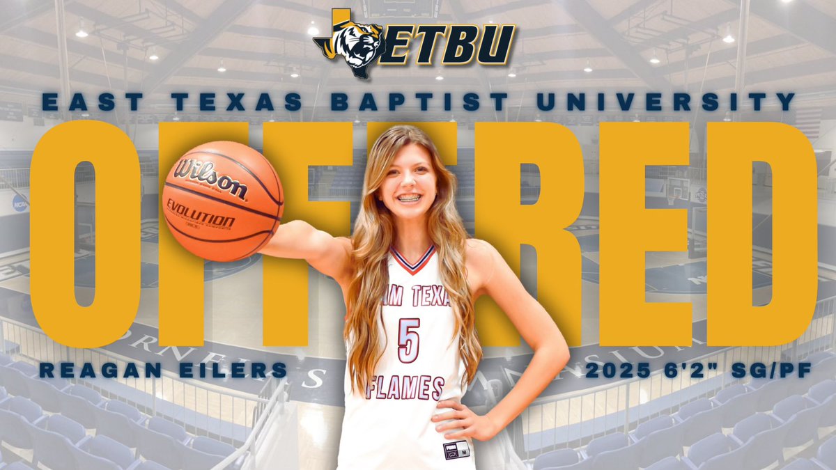 Had an amazing time at camp and I’m pumped to receive an offer from <a href="/Blake_Arbogast/">Blake Arbogast</a> &amp; <a href="/ETBU_WBSK/">ETBU Women's Basketball</a> !!
Let’s go!!