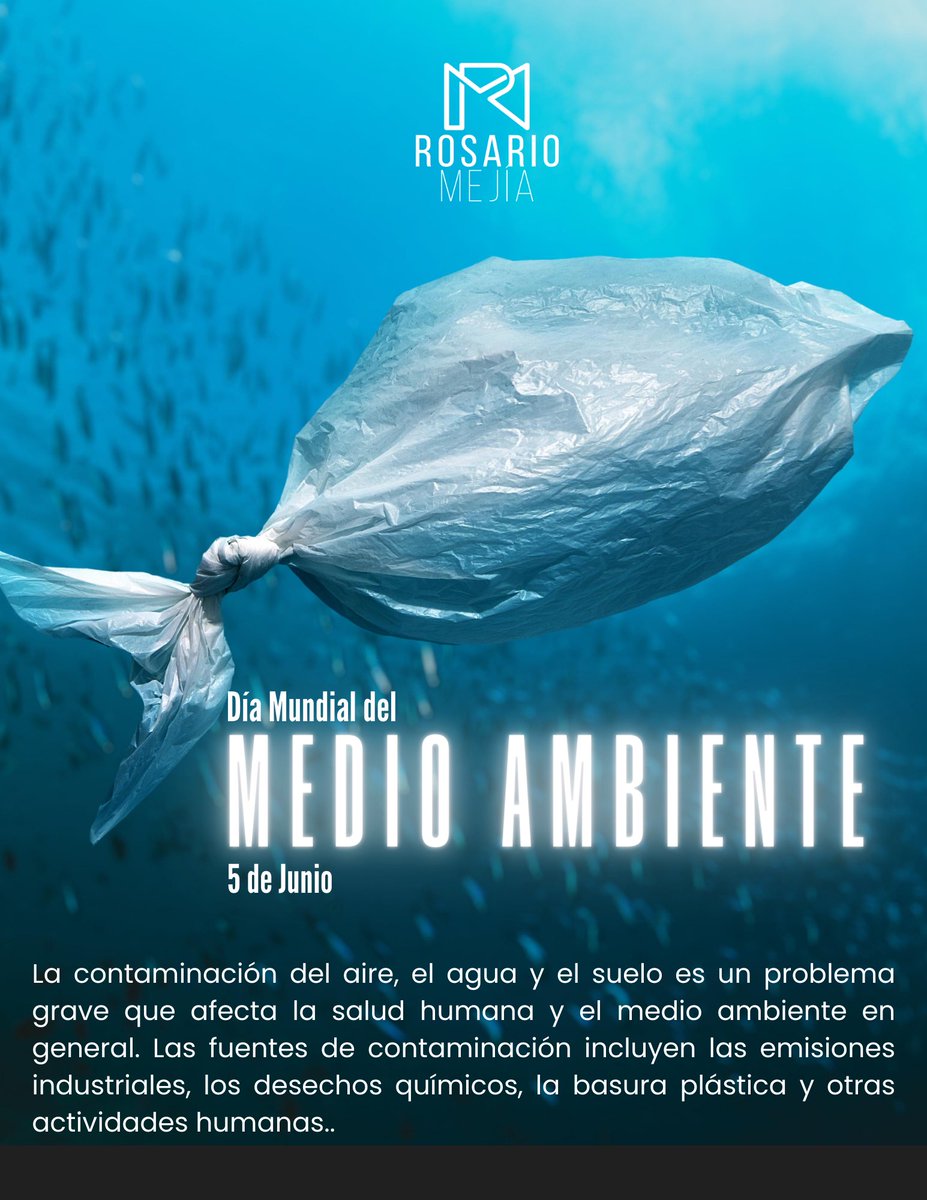 RosarioMejiaAya's tweet photo. 🐟🌊🌷🌳 #NuestrasTierras. #NuestroFuturo. Reciclar es un regalo para el futuro. Cada acción cuenta, recordemos que #EsAhoraoNunca. #DemosElPaso. 🐋🌵🏜️

#DíaMundialDelMedioAmbiente https://t.co/dZ4yakBFOr