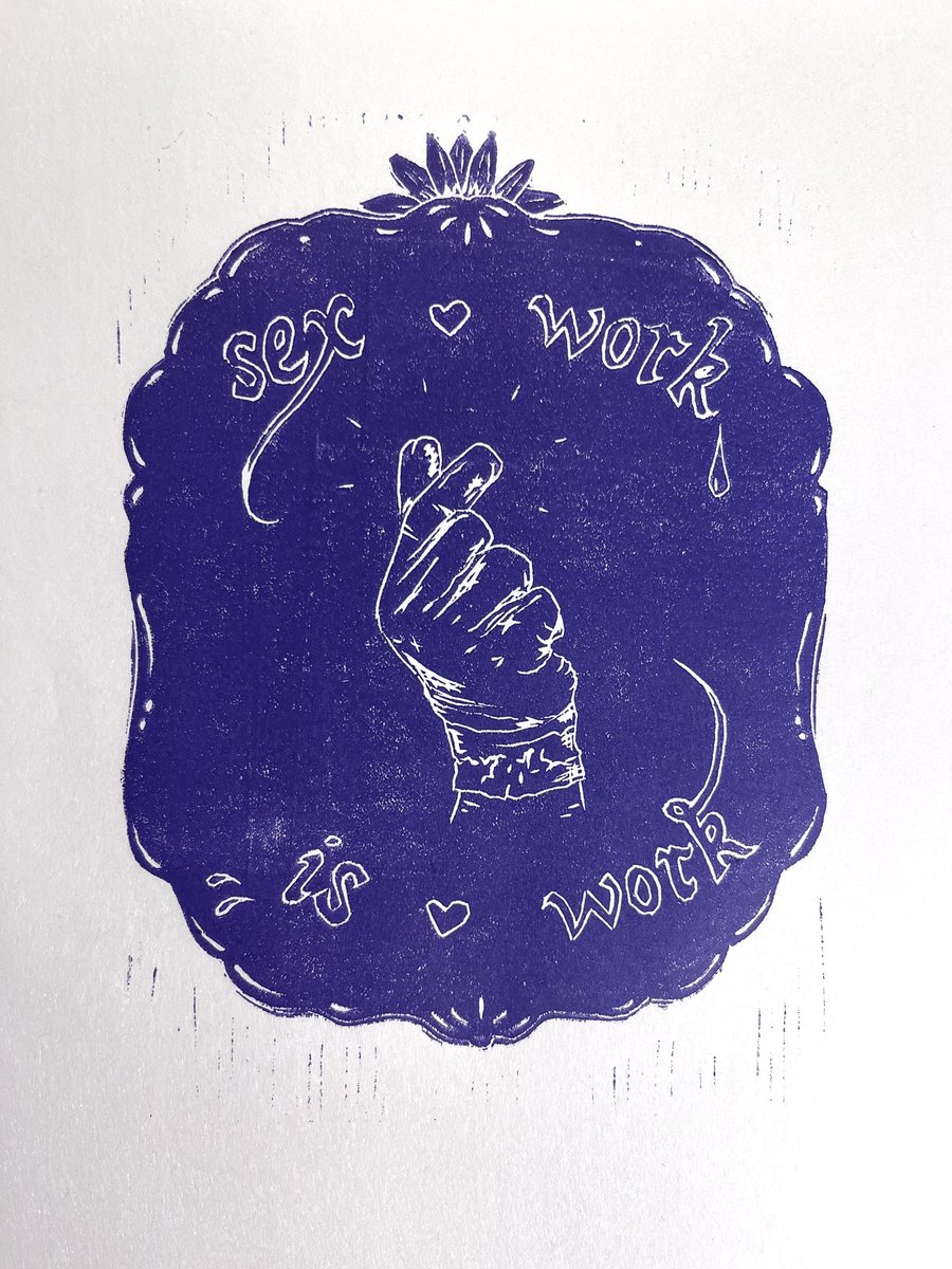 callmebendix's tweet photo. Linoldruck
Lino print
Queer sex workers, I love you. https://t.co/wpGUPzIoGu