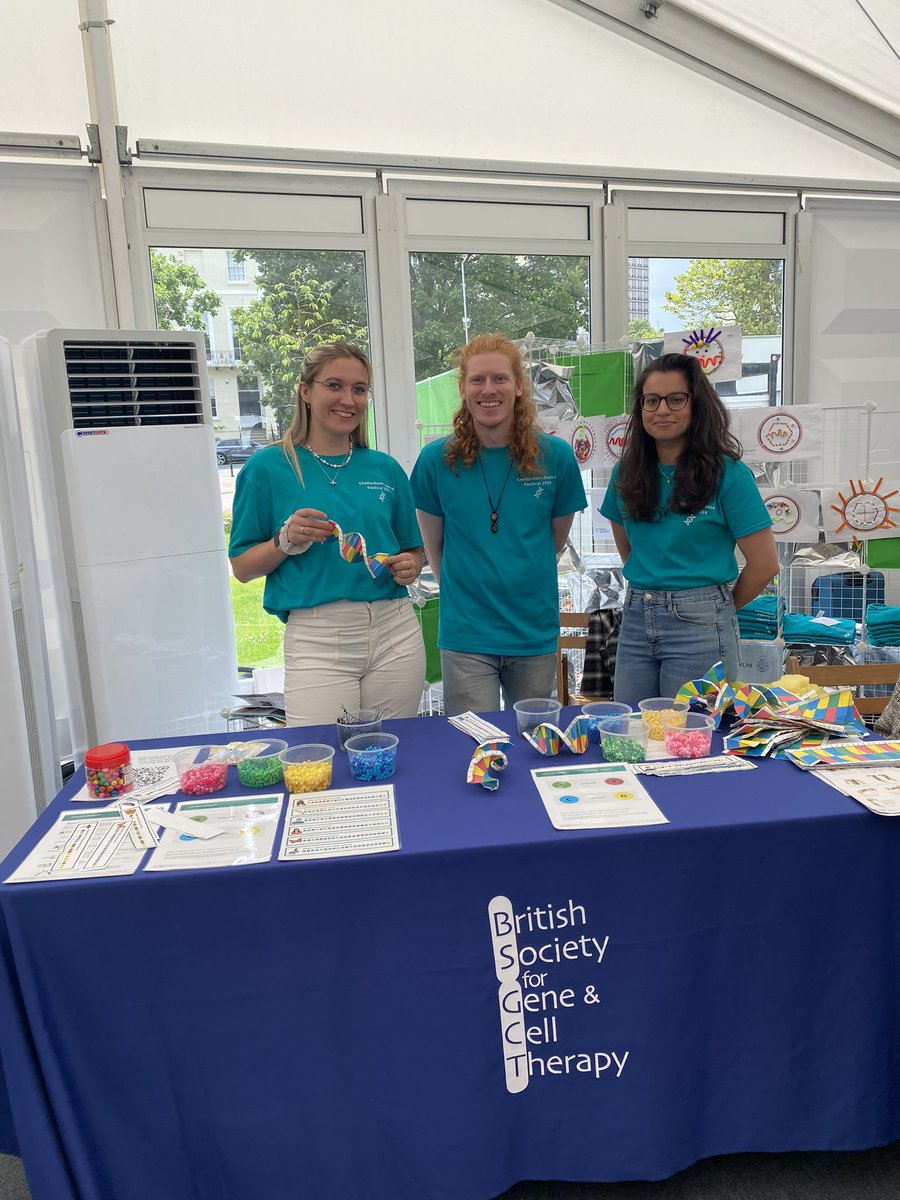 Amy Geard (@amy_geard) on Twitter photo A great day watching busy hands and minds engage with #genetics and #genetherapy (and make #DNA bracelets!🧬). Come see us <a href="/CheltSciFest/">CheltSciFest</a> in the #DiscoverZone 🔬🧪 #CheltSciFest <a href="/_BSGCT/">BSGCT</a> <a href="/CGTCatapult/">Cell and Gene Therapy Catapult</a> <a href="/GeneTherapyHubs/">Innovation Hubs for Gene Therapies</a> <a href="/lifearc1/">LifeArc</a> <a href="/The_MRC/">Medical Research Council</a> <a href="/Dr_RKarda/">Raj Karda</a> A great day watching busy hands and minds engage with #genetics and #genetherapy (and make #DNA bracelets!🧬). Come see us <a href="/CheltSciFest/">CheltSciFest</a> in the #DiscoverZone 🔬🧪 #CheltSciFest <a href="/_BSGCT/">BSGCT</a> <a href="/CGTCatapult/">Cell and Gene Therapy Catapult</a> <a href="/GeneTherapyHubs/">Innovation Hubs for Gene Therapies</a> <a href="/lifearc1/">LifeArc</a> <a href="/The_MRC/">Medical Research Council</a> <a href="/Dr_RKarda/">Raj Karda</a>