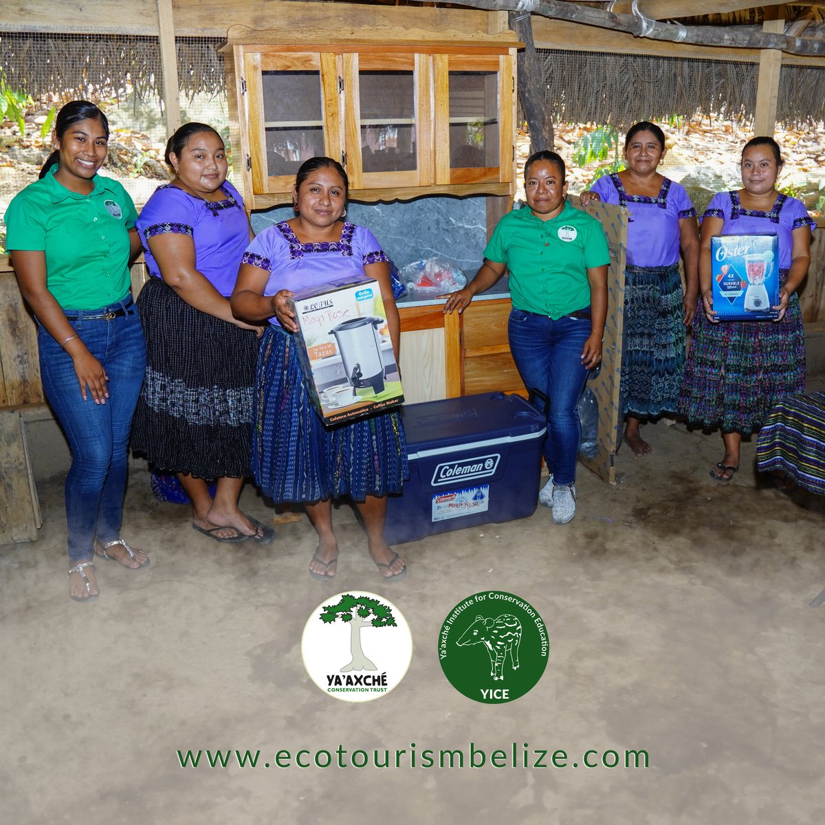 ecotourbz's tweet photo. YICE supports community-based enterprises to improve products and services, elevating their competitive edge. We are excited to support our community partners in needed equipment, furniture and supplies to enhance their businesses. https://t.co/AIj53thTgB