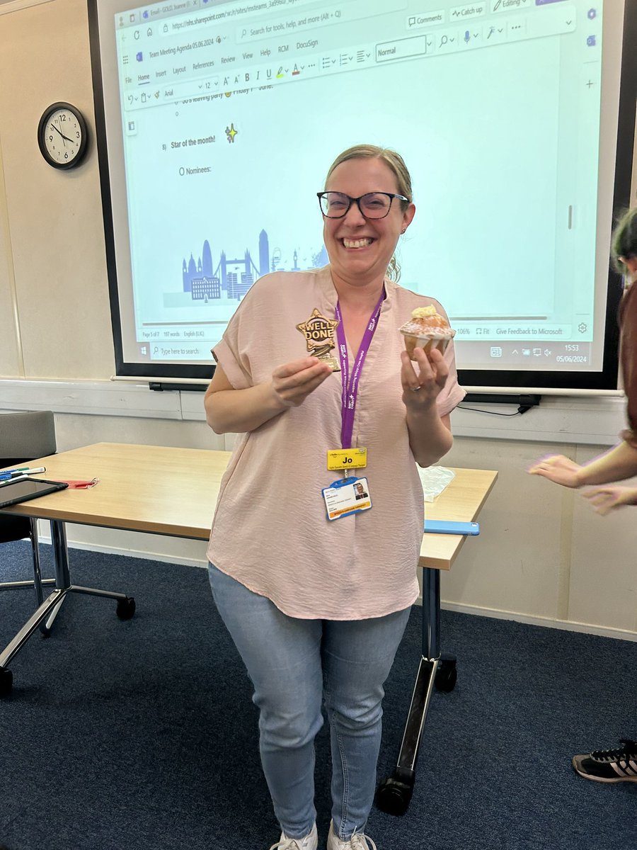 Alicia Exposito-Ramos (@alicia41068767) on Twitter photo End of an era, star π of the month <a href="/SltWxh/">SLT_WXH</a> , and last team meeting of this amazing colleague and friend <a href="/JoanneGold7/">Joanne Gold</a> , thank you for all you have done for this team and service, best of luck in your new adventures!@SLT_BartsHealth <a href="/CcsomOt/">WhippsX Acute PT OT πππ€</a> <a href="/WXHStrokeTeam/">WXH Stroke Team</a> <a href="/critical_wx/">WX Critical Care π</a> End of an era, star π of the month <a href="/SltWxh/">SLT_WXH</a> , and last team meeting of this amazing colleague and friend <a href="/JoanneGold7/">Joanne Gold</a> , thank you for all you have done for this team and service, best of luck in your new adventures!@SLT_BartsHealth <a href="/CcsomOt/">WhippsX Acute PT OT πππ€</a> <a href="/WXHStrokeTeam/">WXH Stroke Team</a> <a href="/critical_wx/">WX Critical Care π</a>