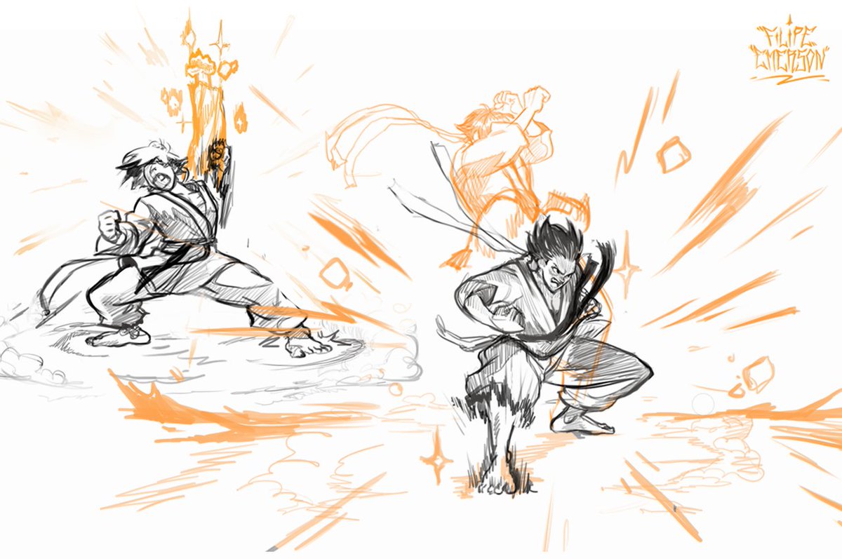 Estudos de Street Fighter 3rd Strike: Makoto