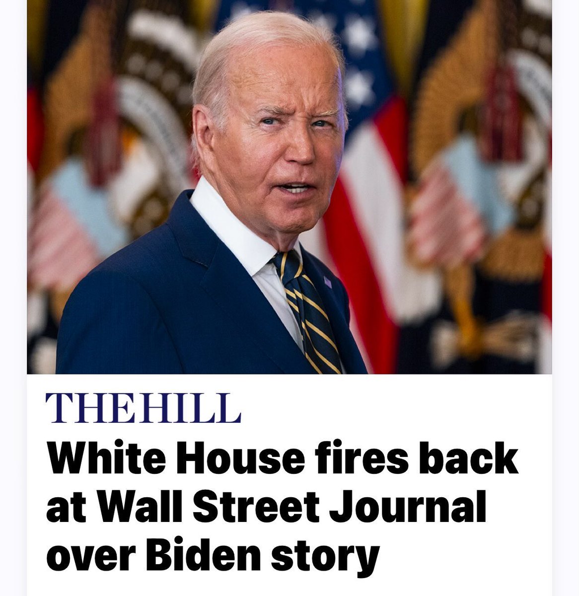 Yesterday, I found out that Joe Biden is old.  

Despite that bombshell, I’d only be concerned about his wellness if he was unable to stay awake during a criminal trial for bribing a former porn star while his wife was pregnant.