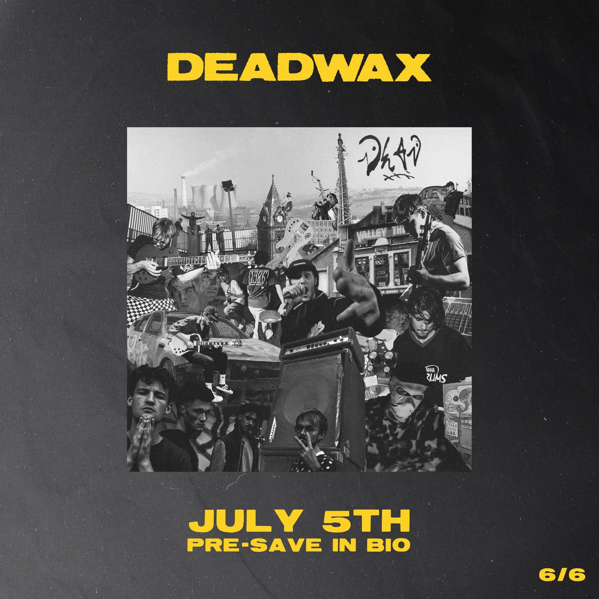 ⚠️5TH JULY - DEBUT EP - PRESAVE HERE ffm.to/deadwaxep ⚠️
