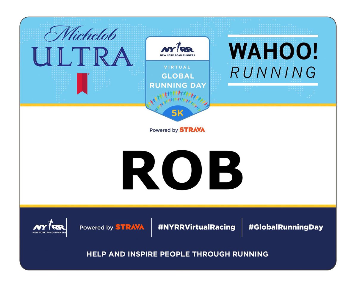 RunSuicidePace's tweet photo. Happy #GlobalRunningDay. 🌍🏃🏻‍♂️

#NYRRVirtualRacing
#TeamUltra
#WahooRunning
#LiveUltra https://t.co/Ix54jhyC1w