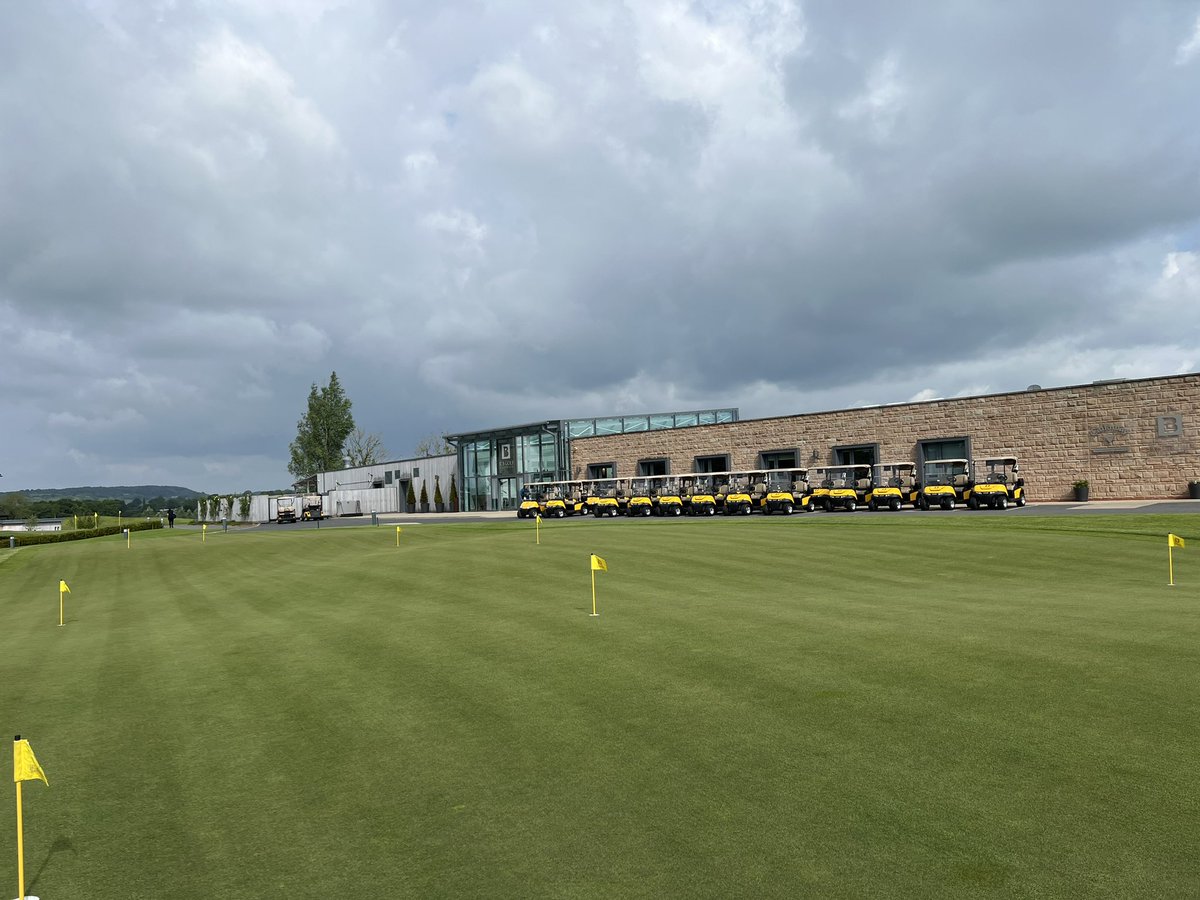 Enjoyable round of golf today <a href="/JCBGolfCC/">JCB Golf & Country Club</a> with <a href="/samevansmg/">Sam Evans</a> <a href="/chrisharp1982/">Christopher Sharp</a>. Golf course was very impressive!!