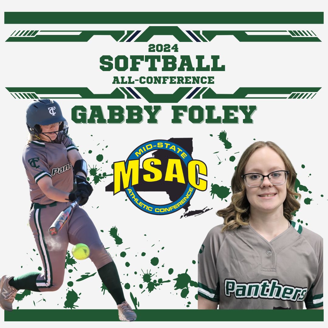 TCPanthers's tweet photo. Postseason Honors for Panthers Softball!
Abby Foley has repeated as an All-Region selection and Gabby Foley and Andrea Medovich have earned All-Conference recognition. #PawsUp https://t.co/33wcfC5I1A