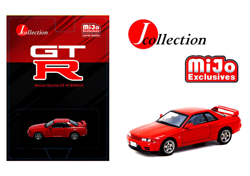 dezou1's tweet photo. J-Collection Mijo Exclusives Nissan Skyline GT-R (BNR32) – Red🤩👍 #JCollection #Mijo https://t.co/4HXGzFULXq