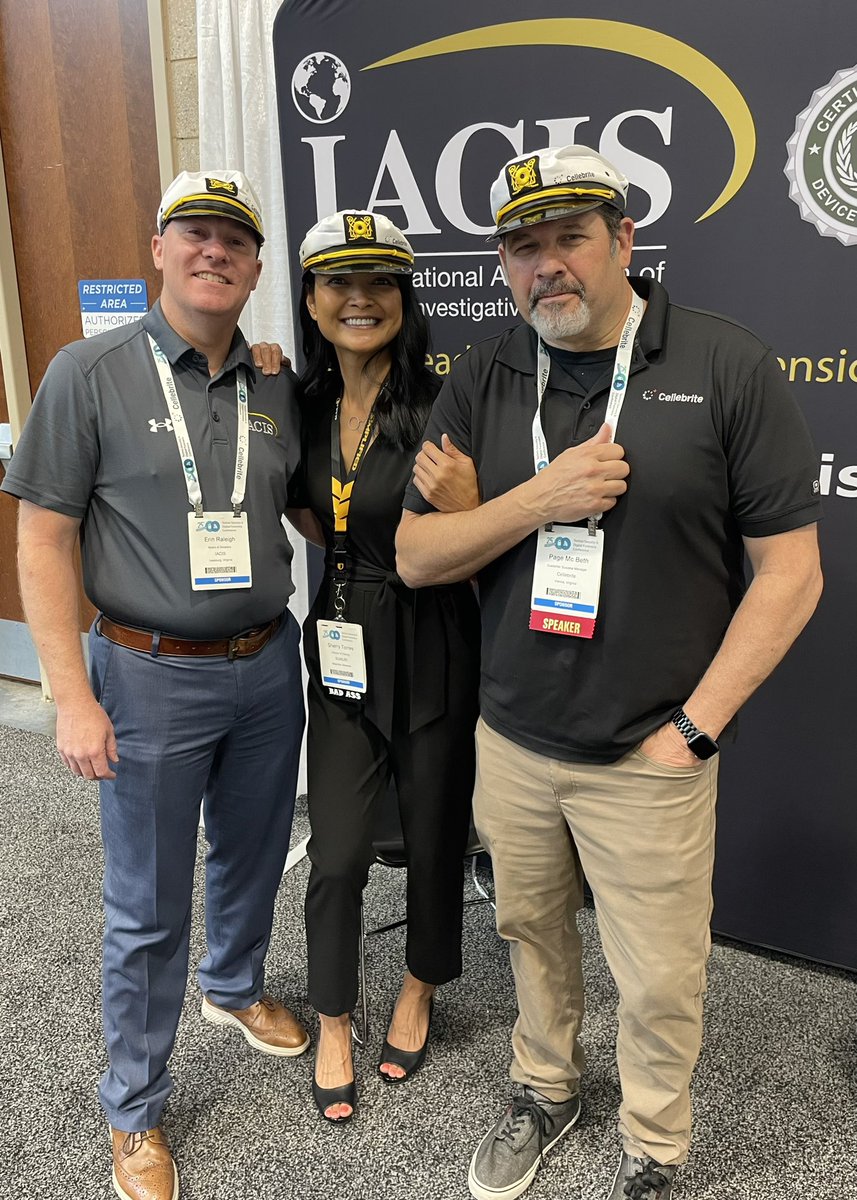IACIS's tweet photo. #TechnoSecurity is a great way for our #IACIS family to reconnect and set sail on the seas of digital forensics.

#DFIR
#DigitalForensics #ConferenceFun #SailorStyle #TechTalk #NauticalNerds https://t.co/uWYhVRAi5r