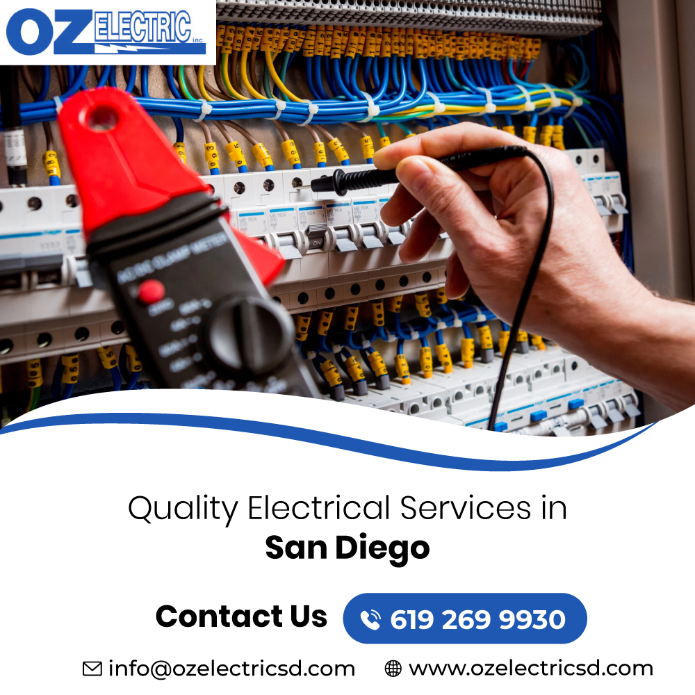 OzelectricSd's tweet image. Quality Electrical Services in San Diego
#ProjectGallery #SanDiegoProperties #ElectricalServices