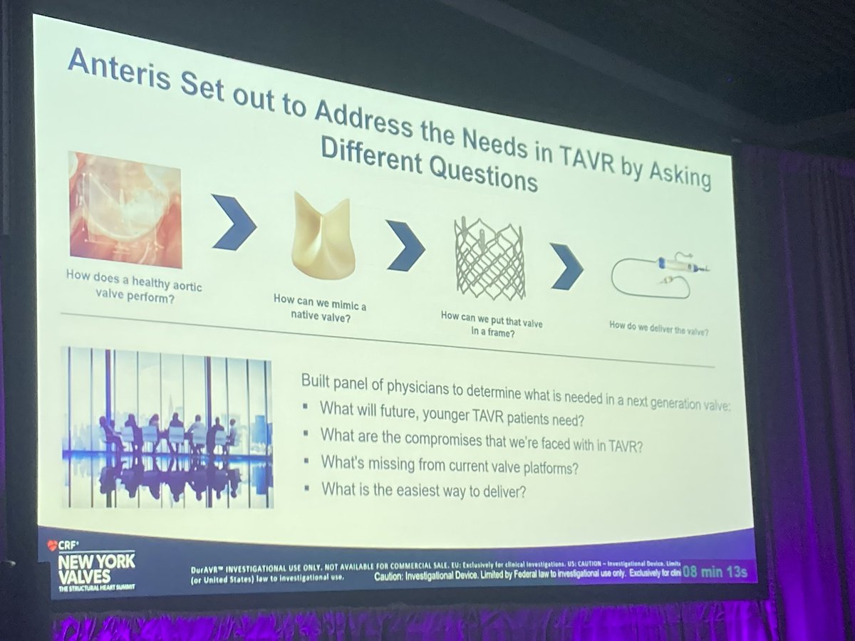 Sticchi_Alex's tweet photo. Brilliant presentation at #NYValves2024 from @SusheelKodaliMD on the #DurAVR @AnterisTech with very interesting results from this valve showing a new intriguing technology!

@azeemlatib @chrismeduri  @NicolasVanMiegh @JoaoLCavalcante @MReardon19 @bapat_savrtavr @mirvatalasnag https://t.co/YugGfzt1KY