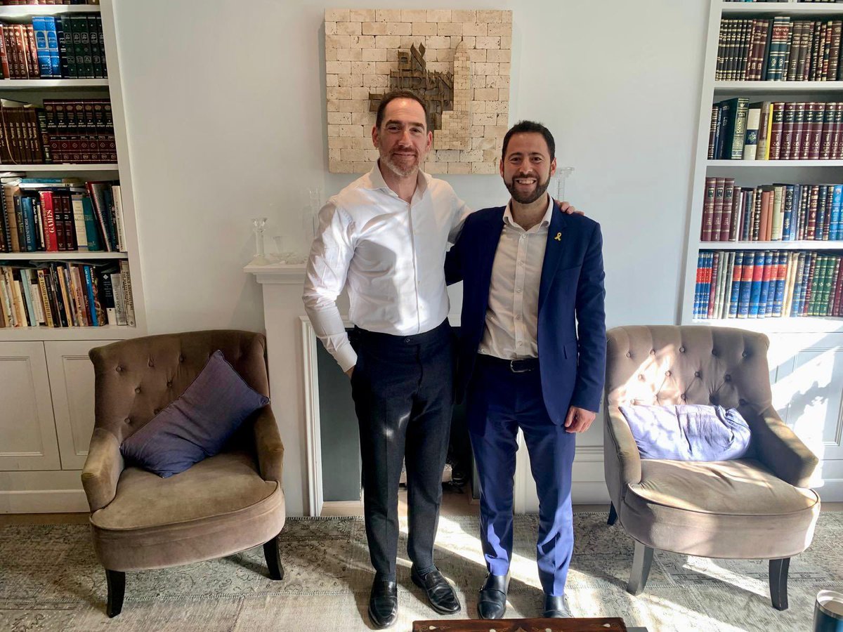 Board of Deputies of British Jews (@boardofdeputies) on Twitter photo New BoD President <a href="/PhilR_R/">Phil Rosenberg</a> met today with <a href="/rabbidweck/">Rabbi Joseph Dweck</a>, <a href="/sandpuk/">S&P Sephardi</a> Senior Rabbi, to discuss the fight against antisemitism, the pursuit of peace & security in Israel and the Middle East, and celebrating our proud heritage. The BoD was founded by the S&Pās <a href="/bevismarksuk/">Bevis Marks Synagogue</a> in 1760. New BoD President <a href="/PhilR_R/">Phil Rosenberg</a> met today with <a href="/rabbidweck/">Rabbi Joseph Dweck</a>, <a href="/sandpuk/">S&P Sephardi</a> Senior Rabbi, to discuss the fight against antisemitism, the pursuit of peace & security in Israel and the Middle East, and celebrating our proud heritage. The BoD was founded by the S&Pās <a href="/bevismarksuk/">Bevis Marks Synagogue</a> in 1760.