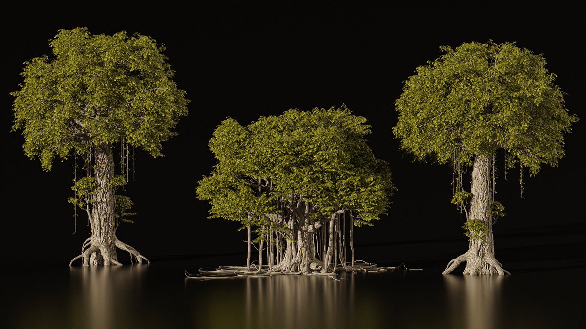 Fantasy tree bonus asset pack coming with my course 🌲
More info below