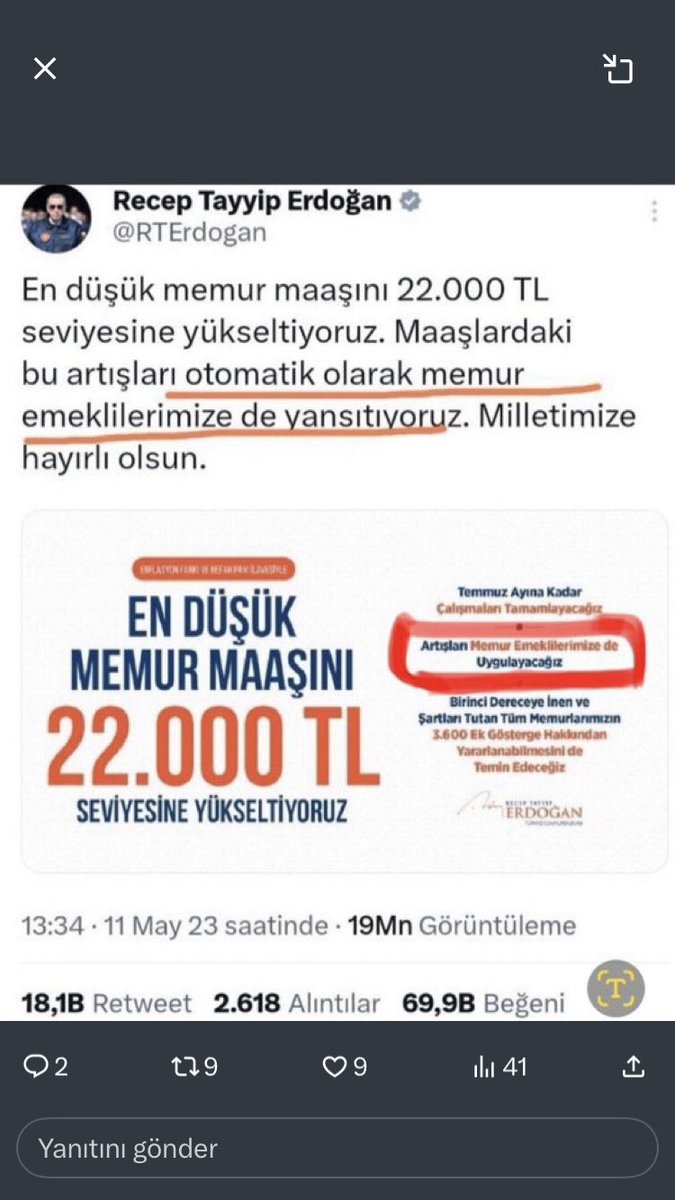FadimeOGUL's tweet photo. #MemurEmeklisineAdalet Memur Emeklisi ülke genelinde 2.400.000 civarında. 2.400.000 
Memur Emeklisi 11 aydır ek ödemeyi bekliyor.  Sabır ve ümitle  bekliyor.
Memur Emeklisi
@RTErdogan
@RTEdijital
@eczozgurozel
@herkesicinCHP https://t.co/prmFfHFwGy