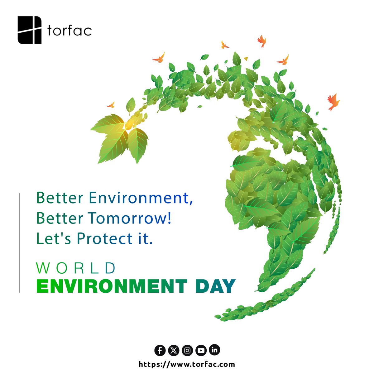 TorfacInc's tweet photo. Better Environment,
Better Tomorrow!
Let’s Protect it.

World Environment Day

#environment #plants #earth https://t.co/y7w8I8t2UE