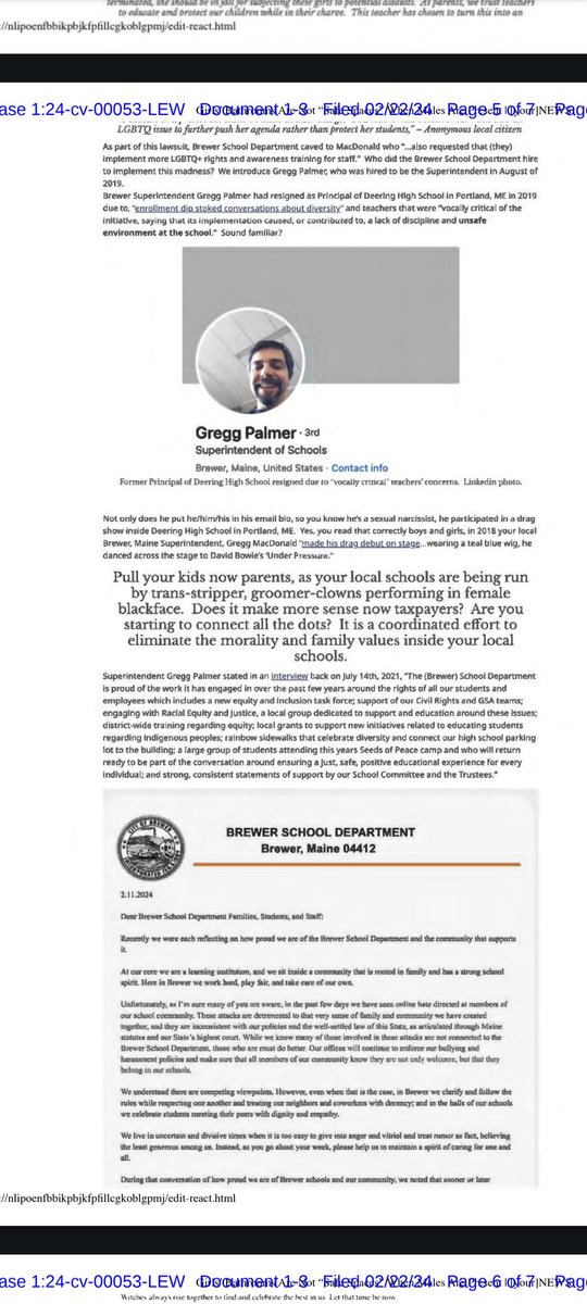 Nicoletta0602's tweet photo. I'm so sad to post that warrior dad @ShawnMcBreairty took his life. 

Brewer School Dept threatened to sue him if he didn't edit his article, "Girls Bathrooms Are Not 'Safe Spaces' When Males Are Present."

Repost the article👇🏻in memory of Shawn. Don't let the bullies win. 1/5 https://t.co/qsyVtY6uma