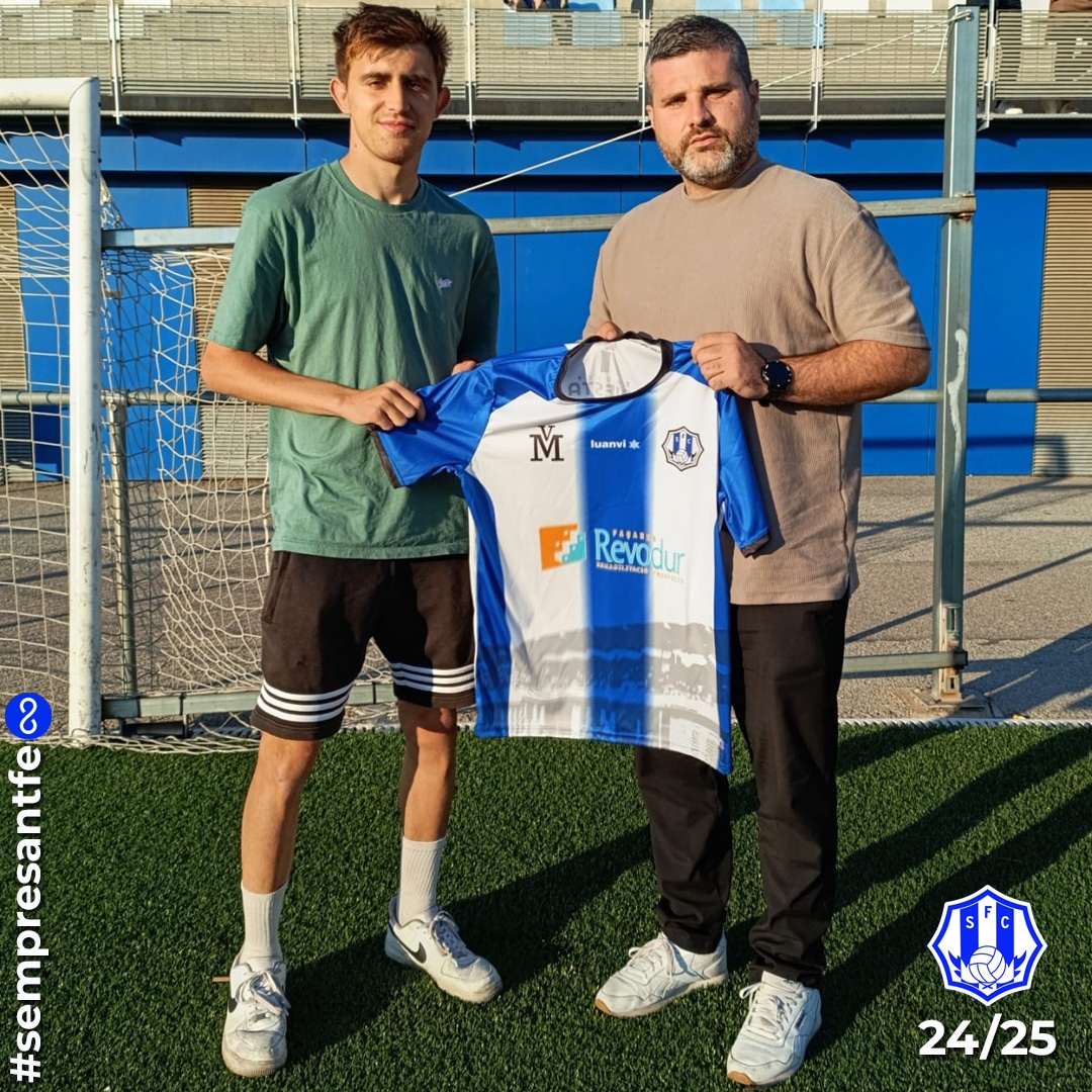 🔵⚪ SANTFELIUENC 2️⃣4️⃣/2️⃣5️⃣

✒️ RENOVACIÓ

🤍💙 Marki

2️⃣ª Temporada

🦵 Lateral esquerra 

✅ La banda esquerra està ben coberta amb <a href="/G08Markic/">Markic.g08</a>

#sempresantfe♾️ #unsentiment