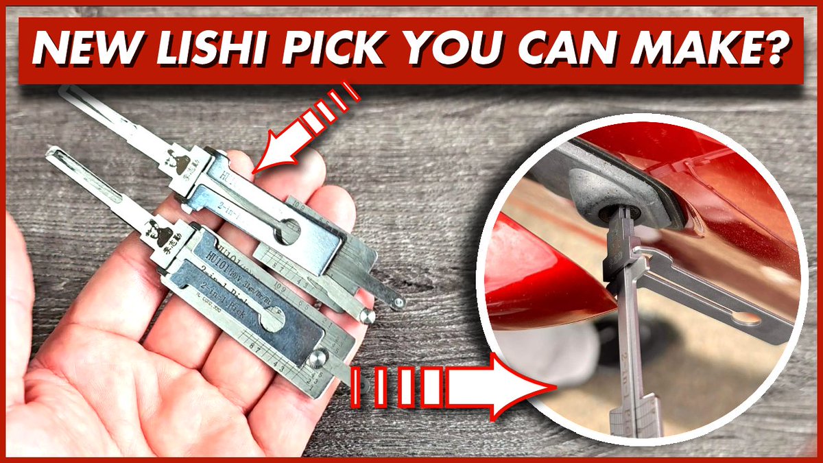 ukbumpkeys's tweet image. The NEW Lishi picks you can make! youtu.be/astmG4PngUk #lishi #lockpicks #locksport