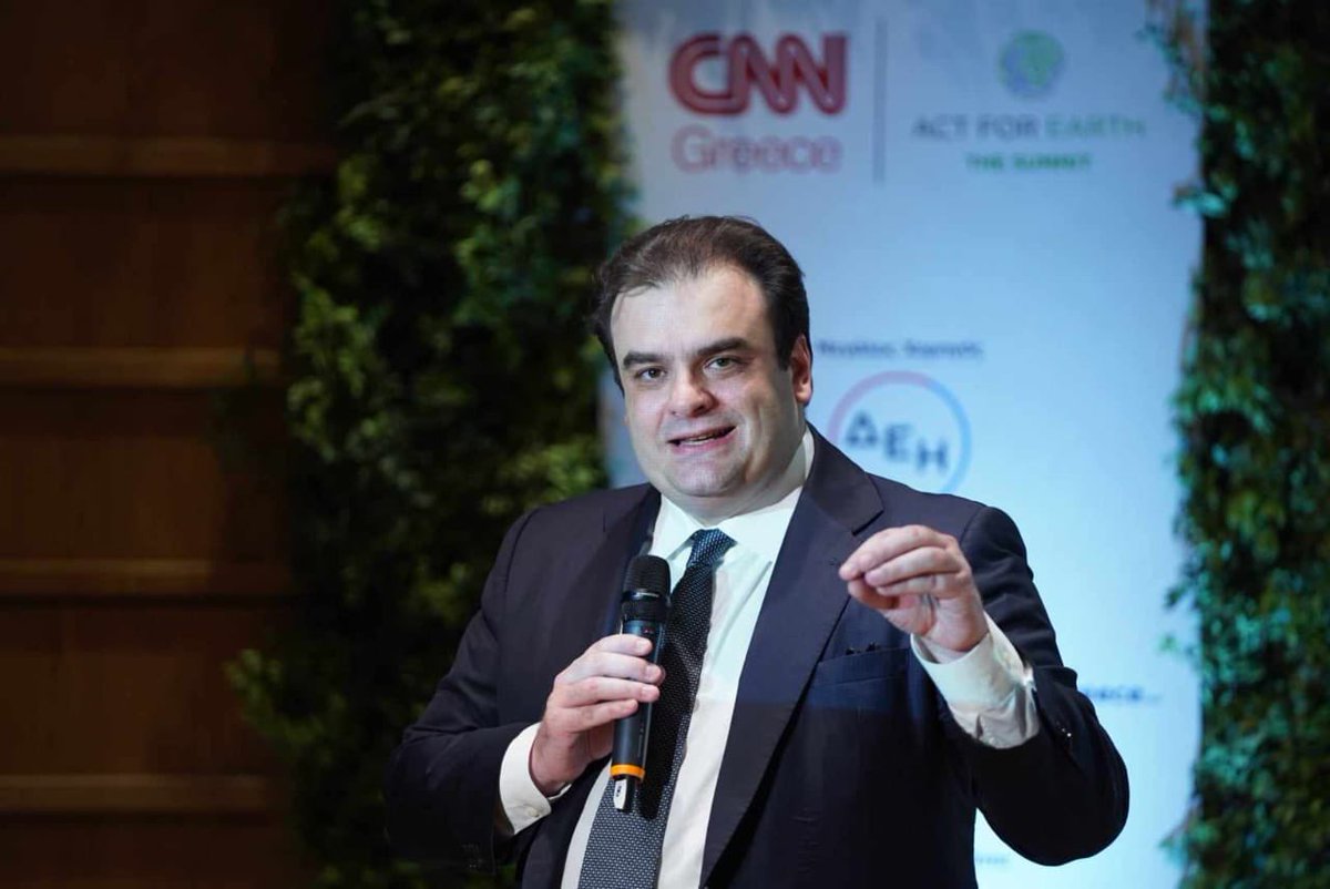 Pierrakakis's tweet image. Στο 1ο Act for Earth του @cnngreece παρουσιάσαμε τη στρατηγική του @MinEduGR για την ανάπτυξη περιβαλλοντικής συνείδησης. Η κλιματική κρίση αποτελεί μια από τις μεγαλύτερες προκλήσεις της γενιάς μας και τα παιδιά μας πρέπει να διαθέτουν τα εφόδια για την αντιμετώπισή της.