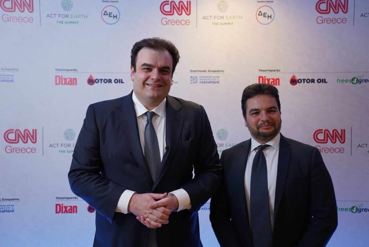 Pierrakakis's tweet image. Στο 1ο Act for Earth του @cnngreece παρουσιάσαμε τη στρατηγική του @MinEduGR για την ανάπτυξη περιβαλλοντικής συνείδησης. Η κλιματική κρίση αποτελεί μια από τις μεγαλύτερες προκλήσεις της γενιάς μας και τα παιδιά μας πρέπει να διαθέτουν τα εφόδια για την αντιμετώπισή της.