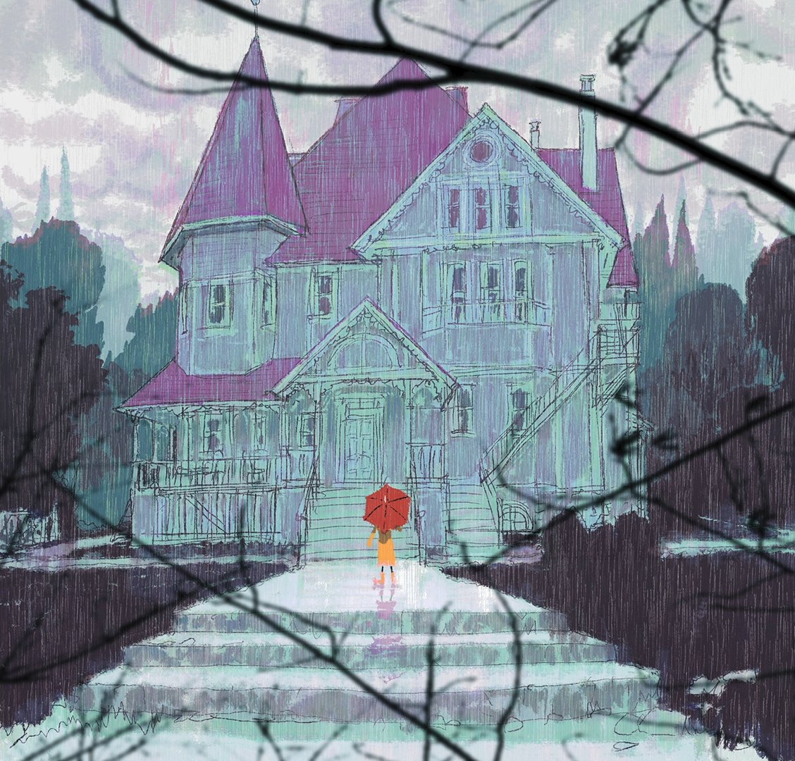 ani_obsessive's tweet photo. Visual development art by Tadahiro Uesugi for Coraline (2009), dir. Henry Selick, Laika https://t.co/6c73IuK9EA