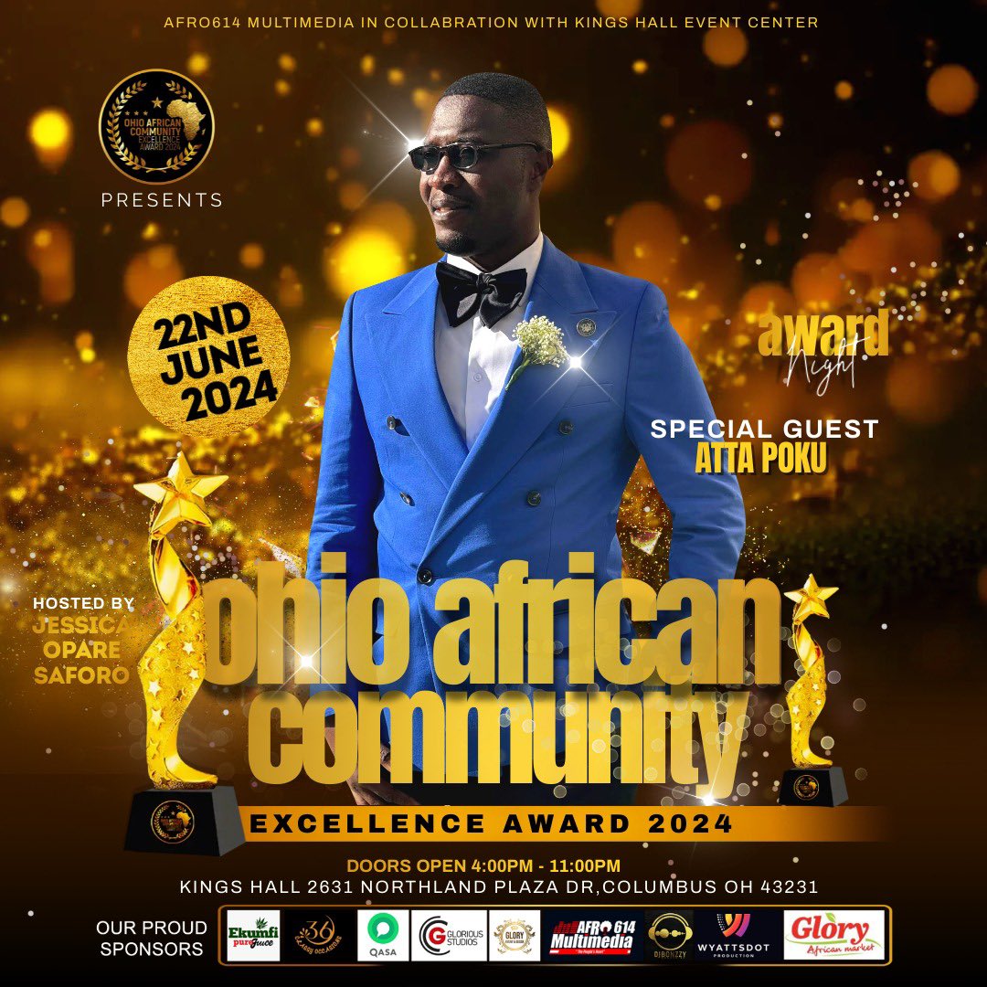 Ohio African Community excellence awards tweet media