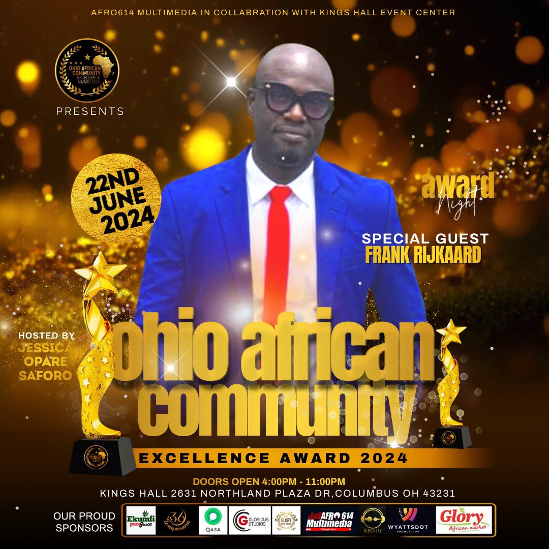 Ohio African Community excellence awards tweet media